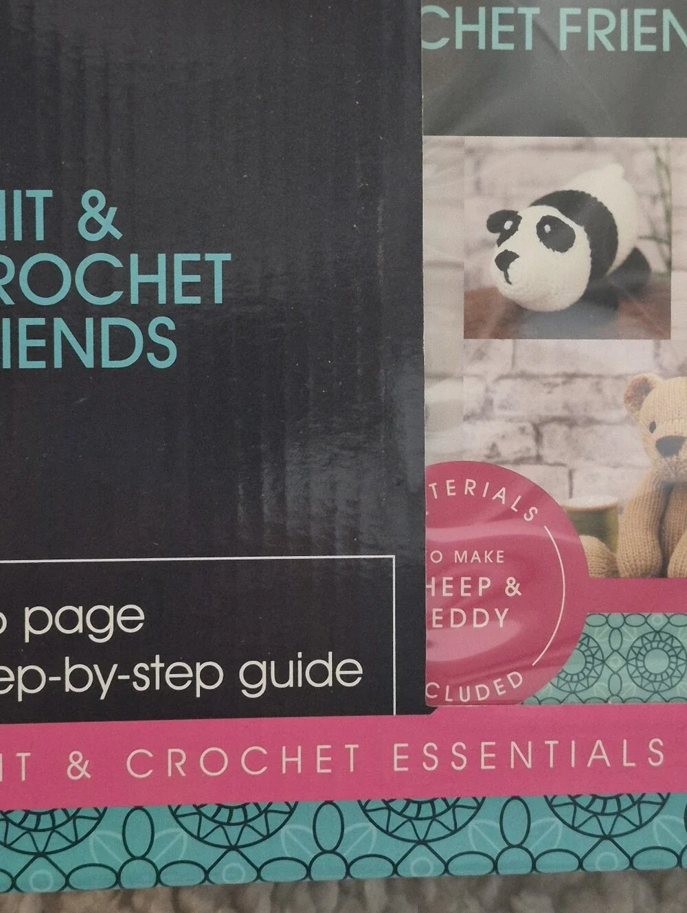 KNIT & CROCHET ANIMAL FRIENDS By Easy Home NEW